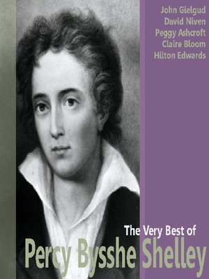 cover image of The Very Best of Percy Bysshe Shelley
